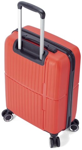 Troler mediu Benzi BZ 5754, polipropilena, cifru TSA, 4 roti duble, 66 cm, galben - Img 3