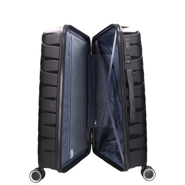 Troler mediu Benzi BZ 5806, polipropilena, cifru, 4 roti duble, 66 cm, coral - Img 2