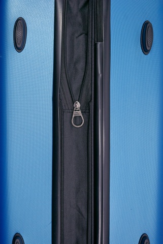 Troler Mediu Extensibil Benzi BZ 5688, ABS, 4 Roti Duble, 67 cm, Albastru - Img 6