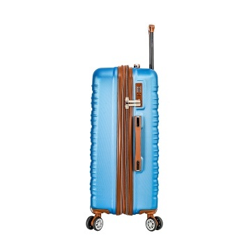Troler mediu extensibil Madisson SW33803, ABS, cifru, 4 roti duble, 67 cm, albastru - Img 6