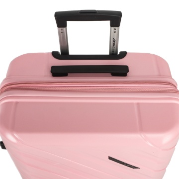 Troler mediu extensibil Madisson SW43903, polipropilena, cifru, 4 roti duble, 68 cm, galben - Img 5