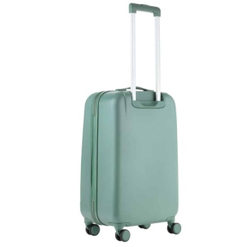 Troler Mediu, Extensibil, Policarbonat/ABS, 4 Roti Duble, cifru TSA, CarryOn Skyhopper, 68.5 cm, Verde - Img 4