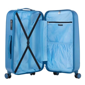 Troler Mediu, Extensibil, Policarbonat/ABS, 4 Roti Duble, cifru TSA, CarryOn SKYHOPPER, 68.5 cm, Albastru - Img 2