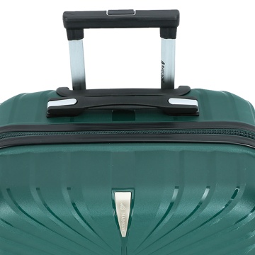 Troler mediu Madisson, 67x43x25 cm, polipropilenă, bagaj de cală, 4 roți duble, cifru, SW62103, verde închis - Img 15
