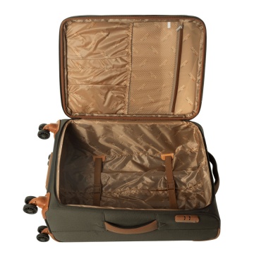 Troler Mediu Poliester Extensibil 4 Roti Duble Ella Icon Atena 1172-67 cm Verde - Img 2