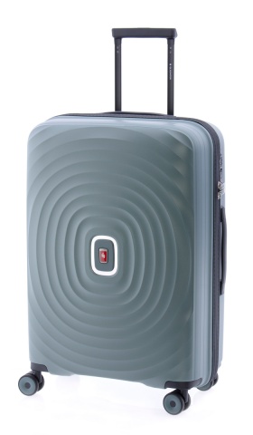 Troler Mediu Polipropilena 4 Roti Duble Cifru TSA Gladiator Ocean MG 4211 - 67 cm Verde