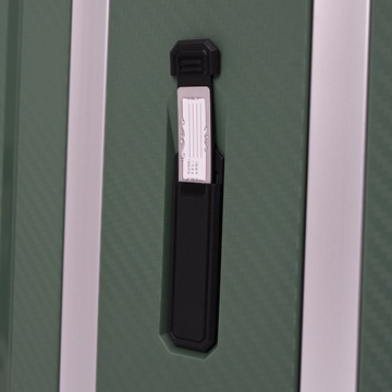 Troler Mediu Polipropilena inchidere cu clapeta CarryOn STEWARD 65 cm Verde - Img 9