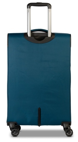 Troler mediu Worldpack Bern F10508, 68x42x27 cm, bagaj de cală, poliester, cifru TSA, 4 roți duble, turcoaz - Img 5