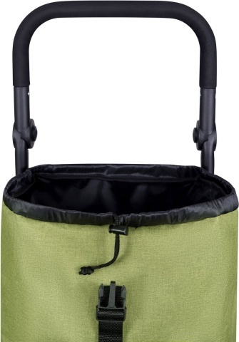 Cărucior Cumpărături Dutch Mountains 48 L, Poliester, 4 Roți, Verde - Img 2