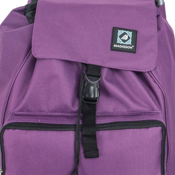 Carucior cumparaturi Madisson SW42028, 55L, 2 roti, buzunar termoizolant, mov - Img 13