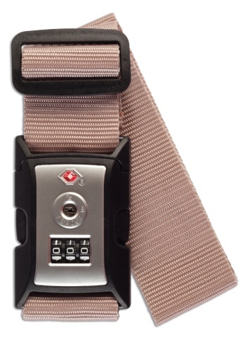 Curea bagaj cu cifru TSA, Worldpack, F10447, Rose - Img 2