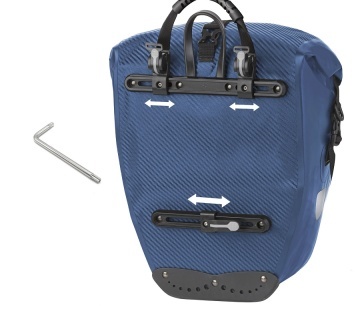 Geanta Bicicleta Material Tarpaulin Dutch Mountains Carbon 604385 Albastru - Img 5