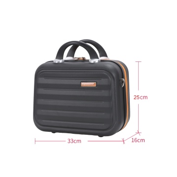 Geantă Cosmetice 33x25x16 cm, ABS, 14 L, Madisson SW66802, Negru - Img 3