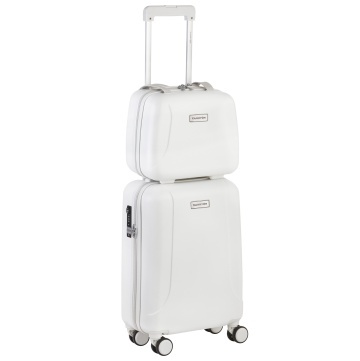 Geanta Cosmetice Policarbonat CarryOn Skyhopper 502436 Alb - Img 4