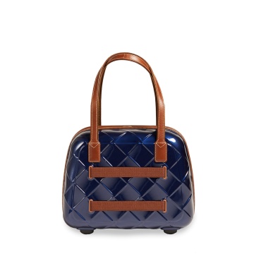 Geanta cosmetice Stratic Leather & More Albastru - Img 3