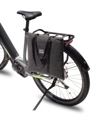 Geanta de cumparaturi, pentru bicicleta, Punta, F10427, Verde - Img 4