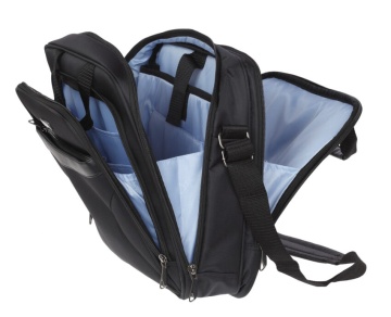 Geanta de laptop 15.6", Diplomat, ZC 998 - 42 cm, Negru - Img 3