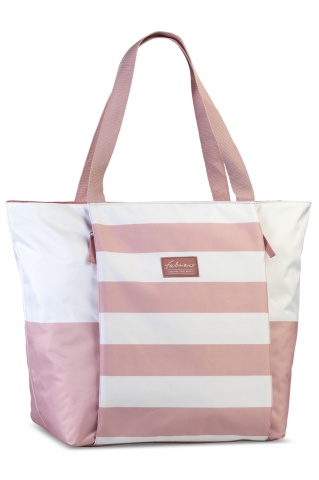 Geanta de Plaja Fabrizio, 58x40x20 cm, 31L, Poliester, F50467, Rose