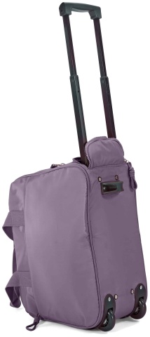 Geanta de voiaj cu role 40x25x20 cm, bagaj de mână Wizz Air/Ryanair, 1.25 kg, 20 l, poliester, Benzi BZ 5851, bleumarin - Img 2
