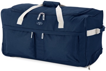Geanta de voiaj cu role, Benzi BZ 5704 - 53W, Bleumarin