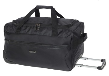 Geanta de voiaj cu role Diplomat ZC 998 - 55W Negru