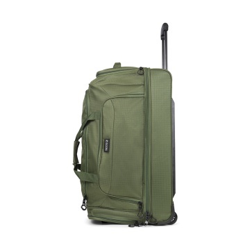 Geanta de voiaj cu role XL TravelZ, 2 compartimente, poliester, 72 cm, verde - Img 12