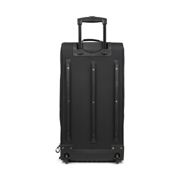 Geanta de voiaj cu role XL TravelZ, 2 compartimente, poliester, 72 cm, negru - Img 10