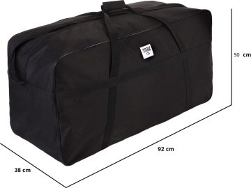 Geanta de voiaj Extra Large TravelZ XXL 175 L, 92 x 50 x 38 cm, Negru - Img 7