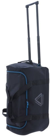 Geanta de voiaj impermeabila cu role Davidts Rapid Air, Nylon Dobby, 50 cm, Negru - Img 2