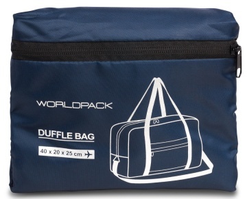 Geanta de voiaj pliabila pentruWizz Air/Ryanair , Worldpack, F10464, 40 cm, Bleumarin - Img 2