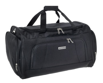 Geanta de voiaj/sport Diplomat ZC444, 60x31x28 cm, poliester rezistent, curea detasabila, negru