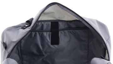 Geanta de voiaj/sport Vogart Boreal, 55x31x25 cm, pentru calatorii/sala, nylon ripstop, curea detasabila, gri - Img 7