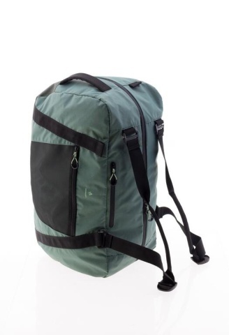 Geanta de voiaj/sport Vogart Boreal, 55x31x25 cm, pentru calatorii/sala, nylon ripstop, curea detasabila, verde - Img 5