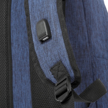 Rucsac Avion, Diplomat, Port USB, BF 25 R, Bleumarin - Img 3