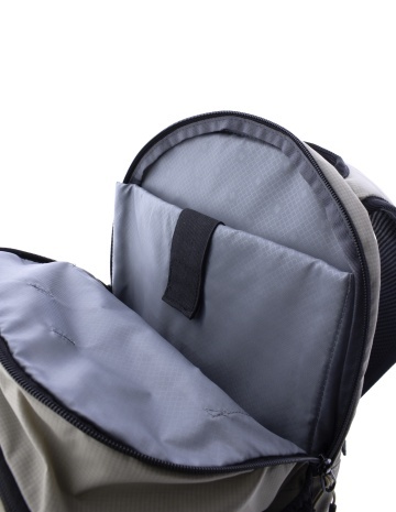 Rucsac calatorie avion Vogart Boreal, Wizz Air/Ryanair 40x28x18 cm, compartiment laptop 13", nylon ripstop, hidrofug, bej - Img 2