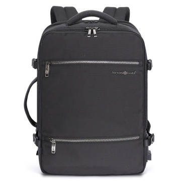 Rucsac Calatorie, Extensibil, Poliester 1680D, Laptop 17", Port USB, Snowball, SW22143, Negru - Img 5