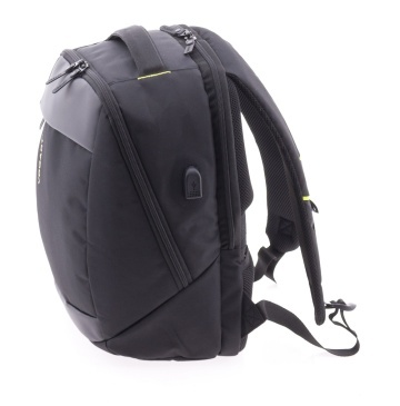 Rucsac casual Vogart Boston, pentruWizz Air/Ryanair, comp. laptop 14", port USB, MV 23926, negru - Img 11