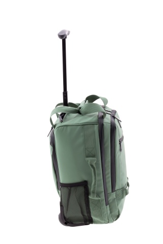 Rucsac cu role 40x25x20 cm, Wizz Air/Ryanair, PVC impermeabil, Gladiator Polar, MG 3958, 14", Verde - Img 10