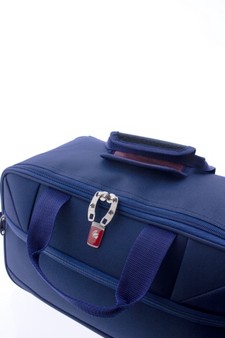 Rucsac de calatorie, tip geanta, pentru Wizz Air/Ryanair, Gladiator, Metro, MG 2128 - 40 cm Albastru - Img 12