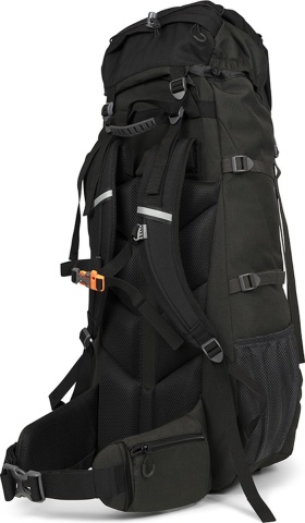 Rucsac de munte Dutch Mountains, 65 + 10 L, 602141, poliester, negru - Img 4