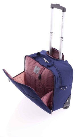 Servieta cu Role, Compartiment Laptop 14", Gladiator, Metro, MG 2148 - 40 cm, Negru - Img 2