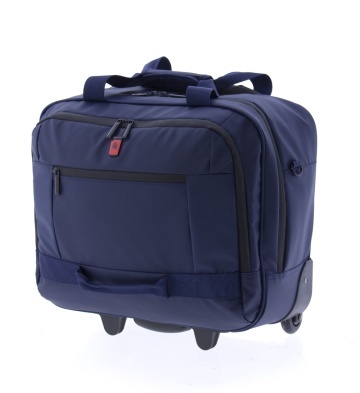 Servieta cu role Gladiator Polar, comp. laptop 14", poliester impermeabil, MG 3948, bleumarin - Img 16