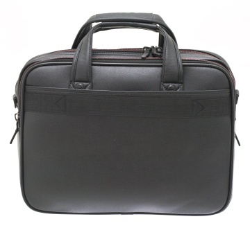 Servieta Laptop Davidts Oran 15", Wizz Air, Piele Ecologica, Negru - Img 4