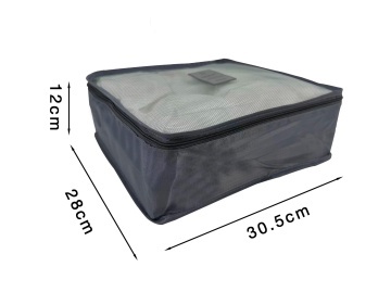 Set Organizator Voiaj/Calatorie Aventor, 6 Piese, Poliester, AV403, Gri - Img 3