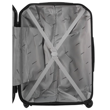 Set Troler de cabină Aventor + Geantă voiaj Benzi 40x25x20 cm, Bleumarin - Img 18