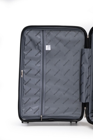 Set trolere Aventor, Polipropilenă, Cifru TSA, 4 Roți Duble 360°, AV108, 3 Piese, Negru - Img 9