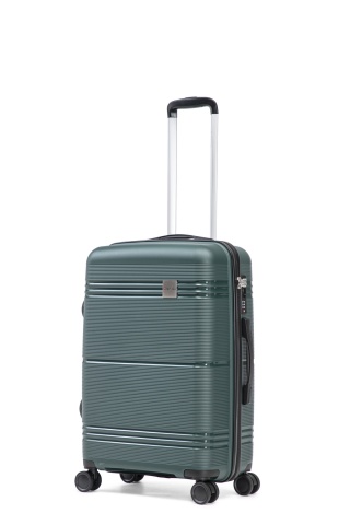 Set trolere Aventor, Polipropilenă, Cifru TSA, 4 Roți Duble 360°, AV108, 3 Piese, Verde - Img 15