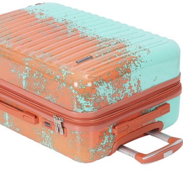 Set Trolere Extensibile Madisson, 3 Piese, Fermoar Antifurt, Policarbonat, SW65203, Portocaliu/Turcoaz - Img 19