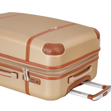 Set trolere, Snowball, Extensibile, ABS, Cifru TSA, SW52303, 3 Piese, Auriu - Img 14