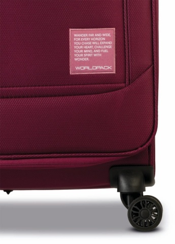 Set trolere Worldpack Bern F10508, 1 bagaj de cabina si 2 de cala, poliester, cifru TSA, 4 roti duble, grena - Img 10